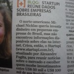 Matéria na Folha de SP sobre startups