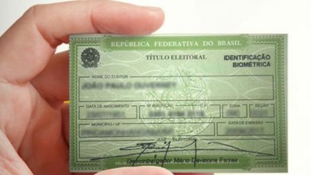Título de eleitor. Imagem: Divulgação / TSE