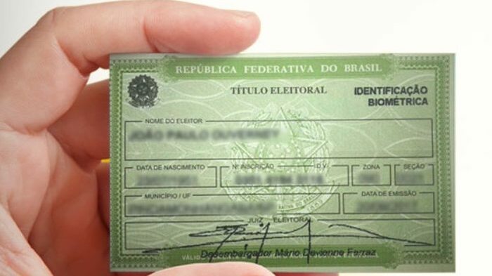 Título de eleitor. Imagem: Divulgação / TSE