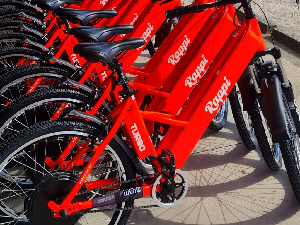 Rappi lança bicicletas elétricas para uso dos entregadores independentes do aplicativo