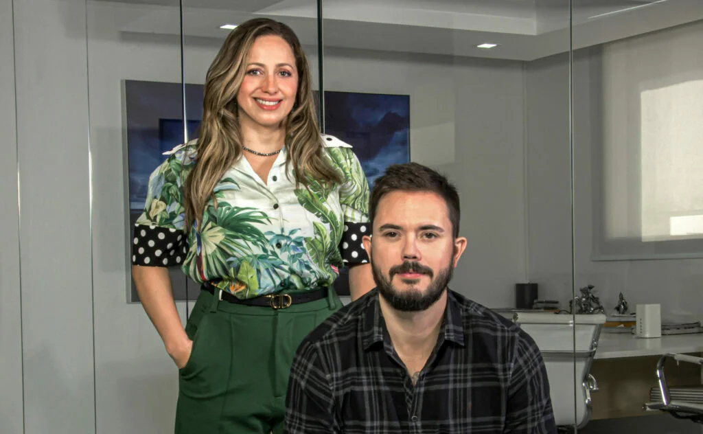 Startup de gestão Adalberto Generoso e Laura Coló, cofundadores da Yapoli. (Divulgação/ Yapoli)