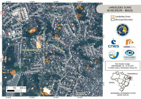 Para ajudar nas buscas de desaparecidos por chuvas no nordeste, Governo Federal utiliza imagens de satélites em alta resolução