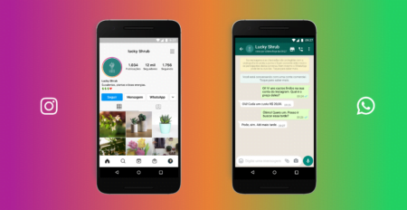 Instagram disponibiliza recurso de bate-papo com o WhatsApp para facilitar experiência de marcas