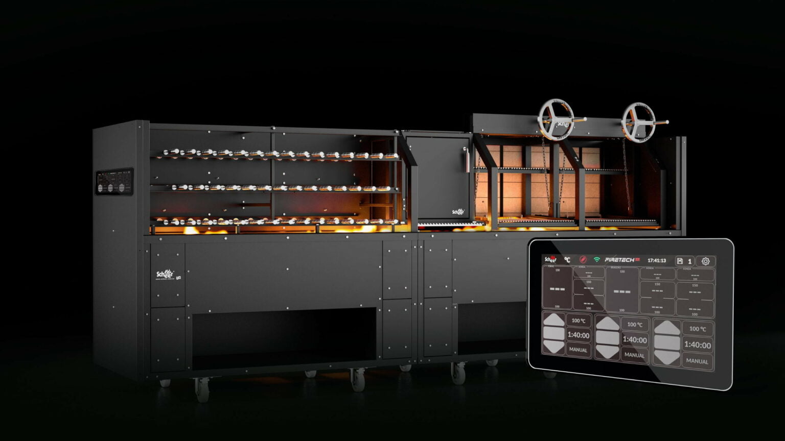 Empresa lança churrasqueira que usa inteligência artificial para grelhar o churrasco perfeito