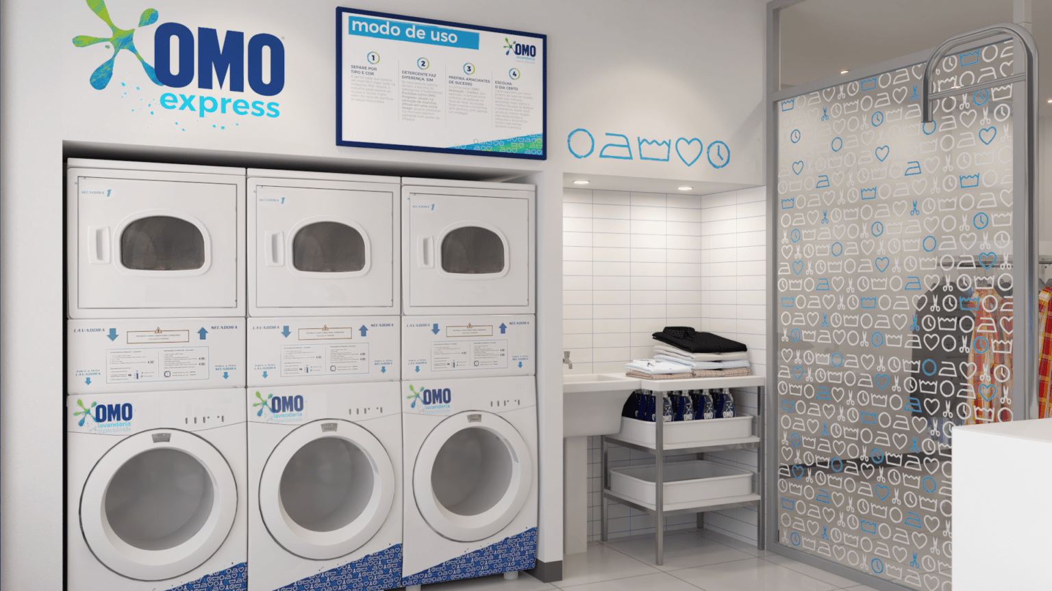 Unilever aposta em inovação e lança rede completa de lavanderias no Brasil Unilever aposta em inovação e lança rede completa de lavanderias no Brasil