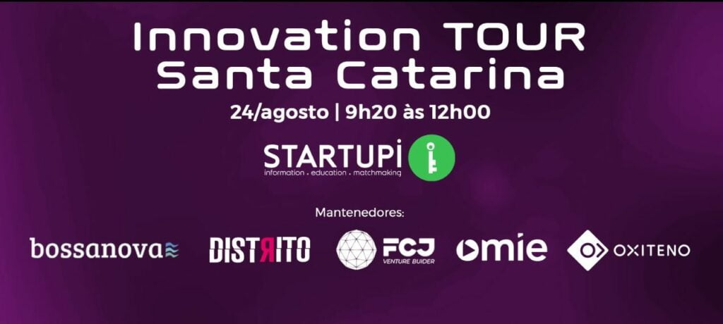 Imersão digital leva participantes para conhecer o ecossistema de inovação e startups de Santa Catarina
