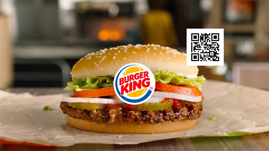Burger King usa QR Code para transformar comercial em jogo