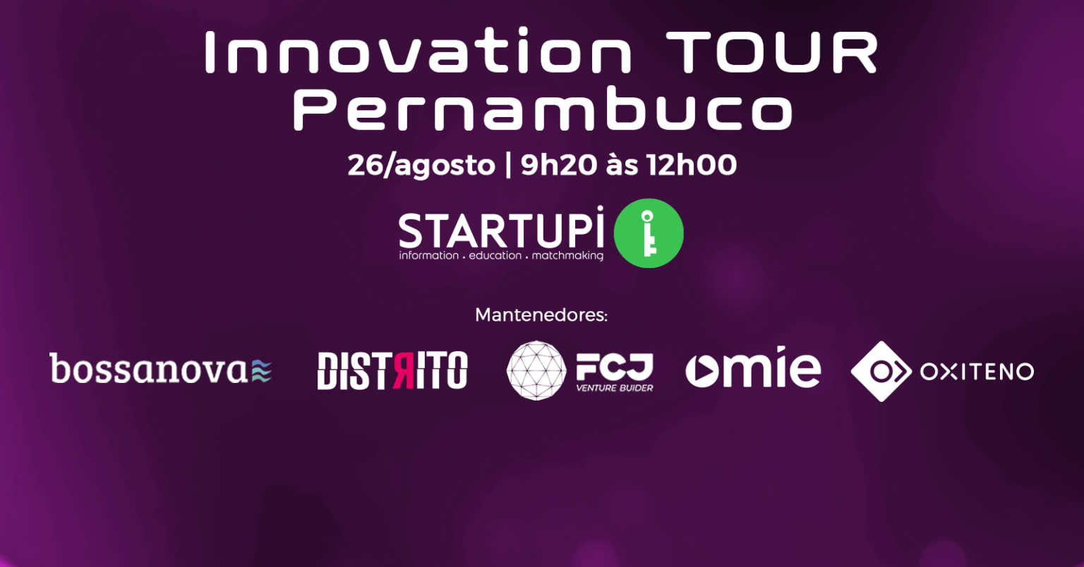 Imersão digital leva participantes para conhecer o ecossistema de inovação e startups de Pernambuco Imersão digital leva participantes para conhecer o ecossistema de inovação e startups de Pernambuco