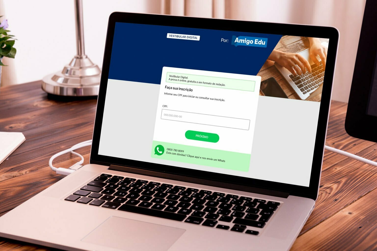 Plataforma de educação lança vestibular digital