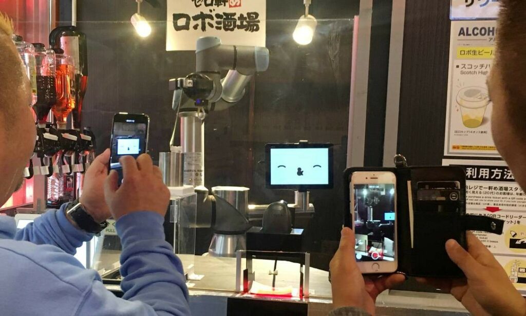 No Japão, robô pode substituir bartenders humanos