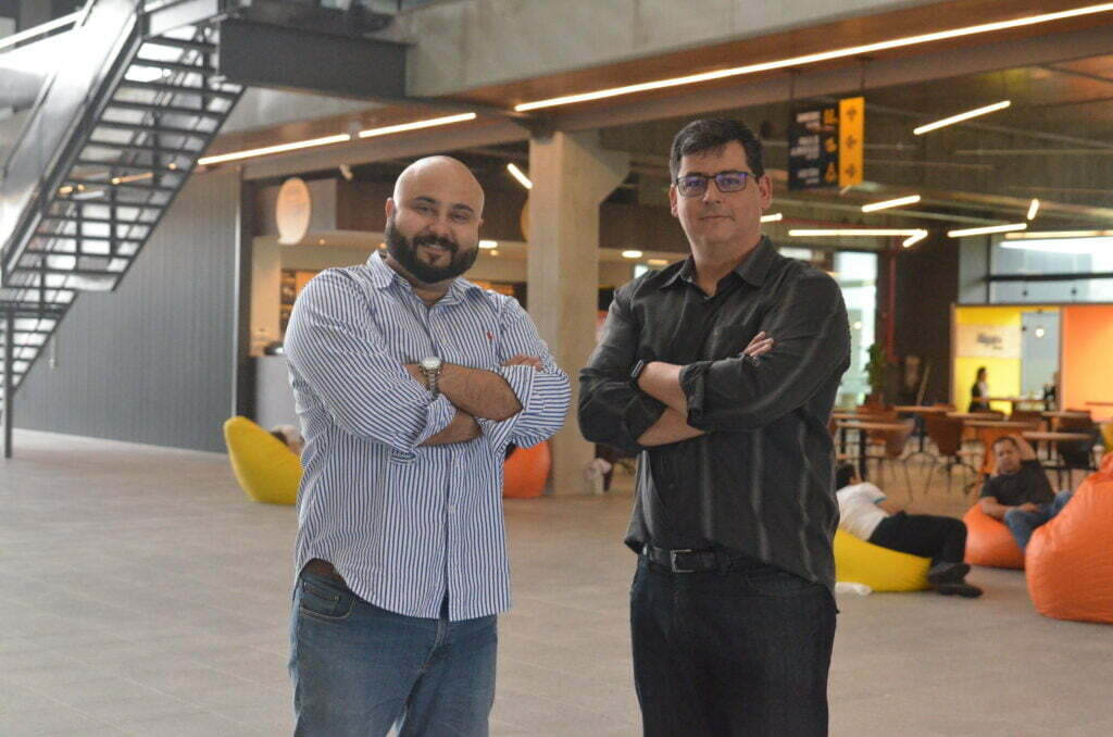 Alexandre Souza Paes (CEO) e Guilherme Nahan Tomio (CPO) da dsafetech