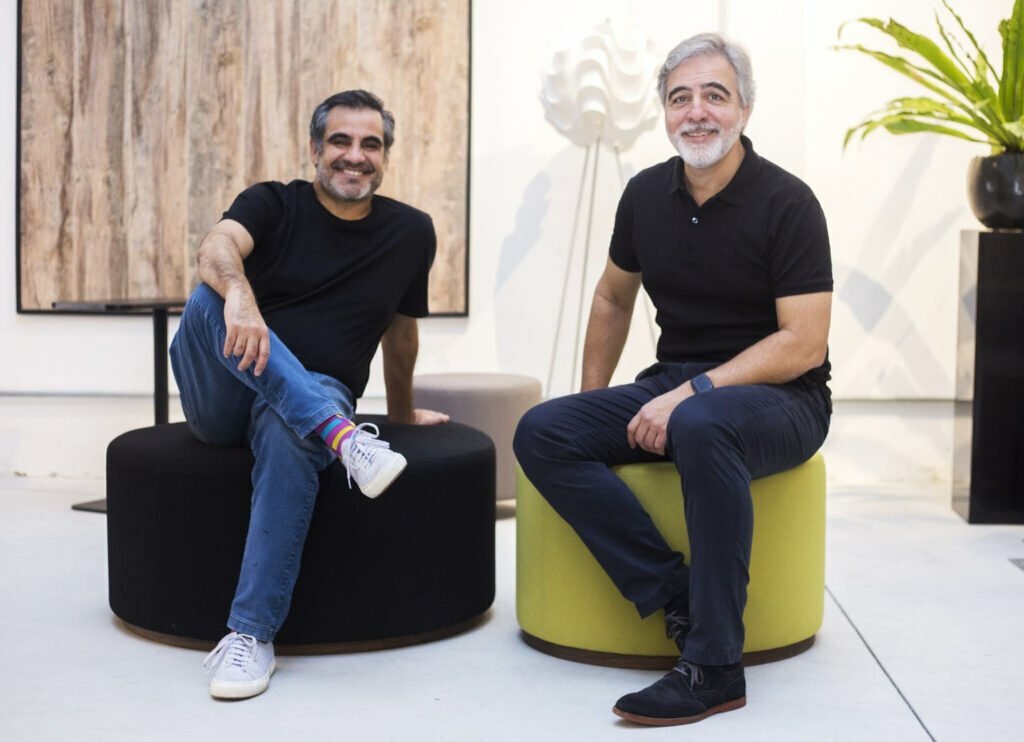 Cofundadores da Silver Hub - Cristián Sepúlveda Lazzaro e Marcos Eduardo Ferreira