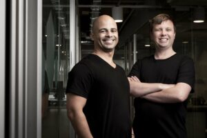 Ruben Guerrero e Tyler Richie, co-fundadores da Sproutfi