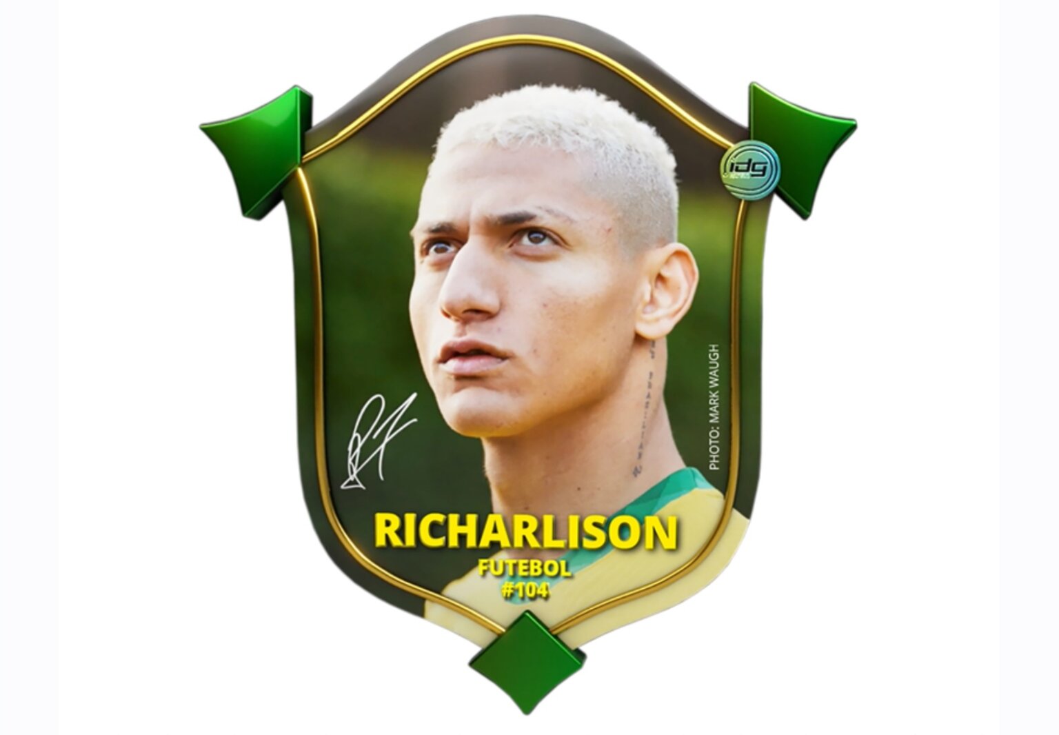 Novo camisa 9 da Seleção, Richarlison lança NFT comemorativo para Copa do Mundo da FIFA 2022