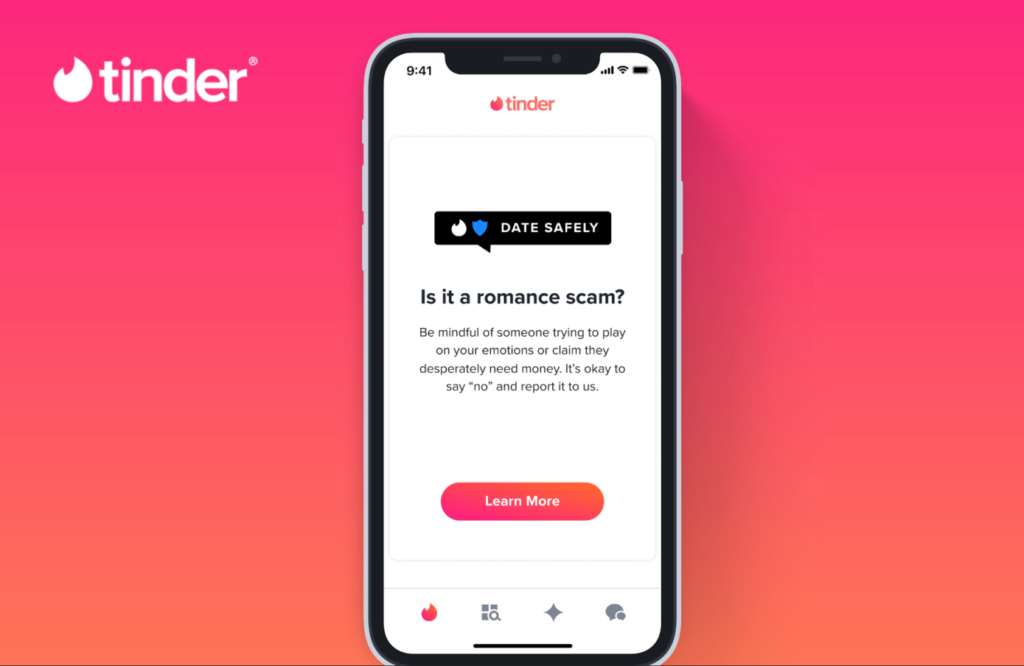 Match Group, do Tinder, lança campanha evitar golpes por apps de namoro