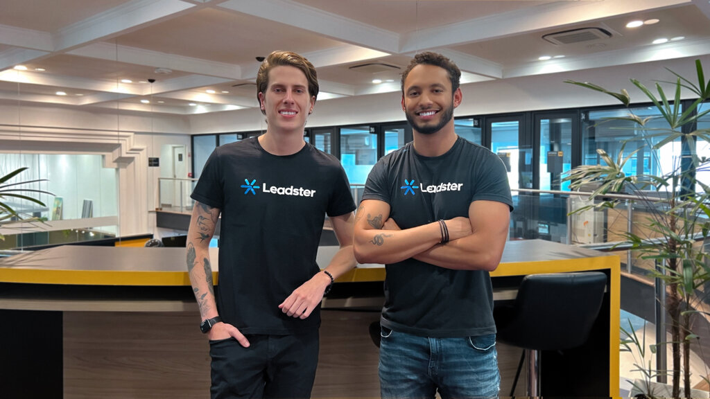 Gustavo Luby e Fabricio Toledo, fundadores da Leadster, plataforma de marketing conversacional