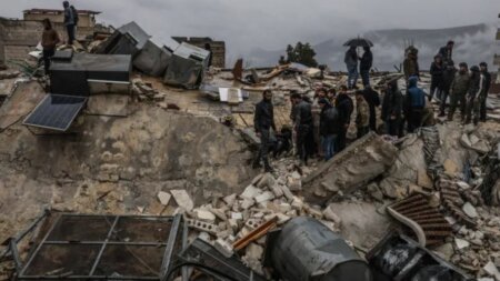 Binance ajuda Moradores atingidos pelo terremoto que destruiu partes da Turquia e da Síria. Crédito: Getty Images