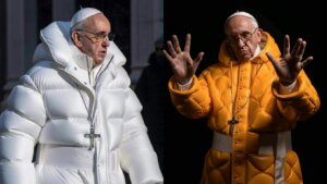 Deepfakes: Imagem de Papa Francisco com casaco fashion foi feita por IA Deepfakes: Imagem de Papa Francisco com casaco fashion foi feita por IA