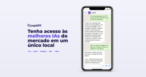 ZapGPT permite que usuários utilizem inteligência artificial generativa diretamente pelo WhatsApp