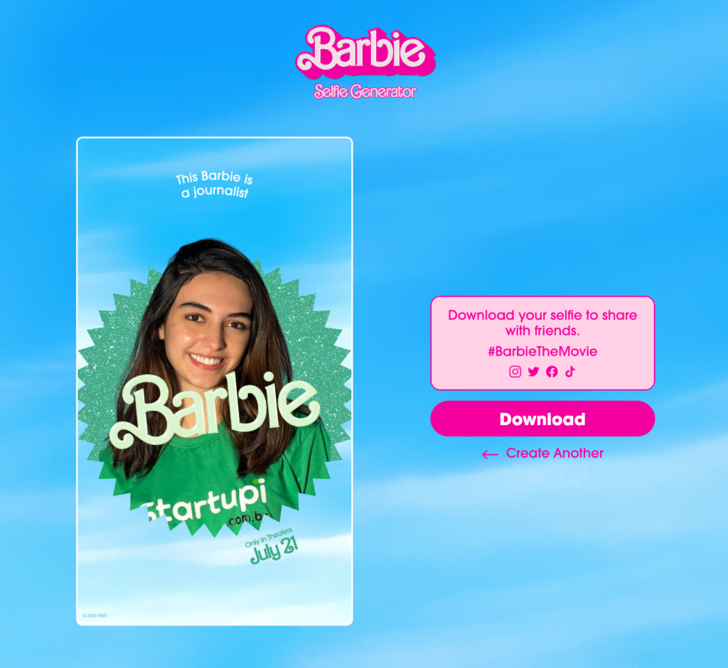Barbie Selfie Generator: como criar pôster do filme da Barbie com a sua foto