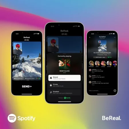 BeReal: agora é possível compartilhar o que usuário está ouvindo no Spotify
