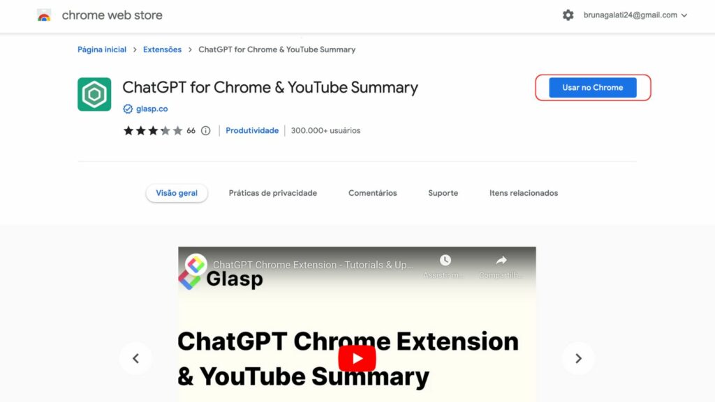 Como incluir extensões do ChatGPT no Chrome: veja exemplos de plugins