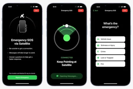 Apple lança funcionalidade SOS de emergência por satélite em dois novos países