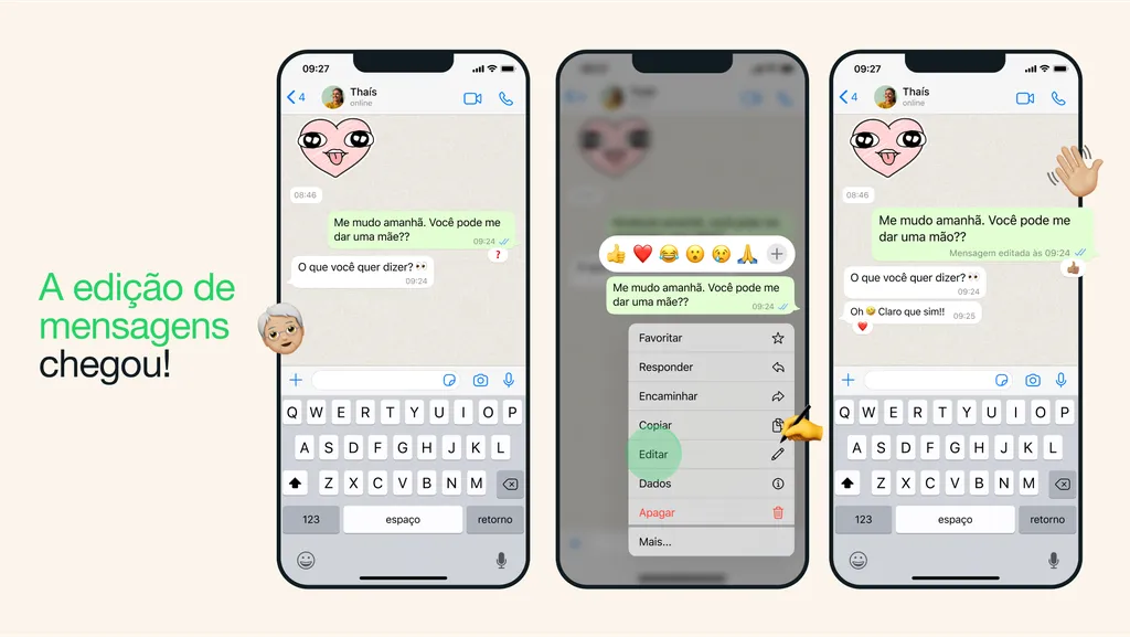 Confira as 4 novas ferramentas do WhatsApp, que vão desde privacidade até a edição de mensagens