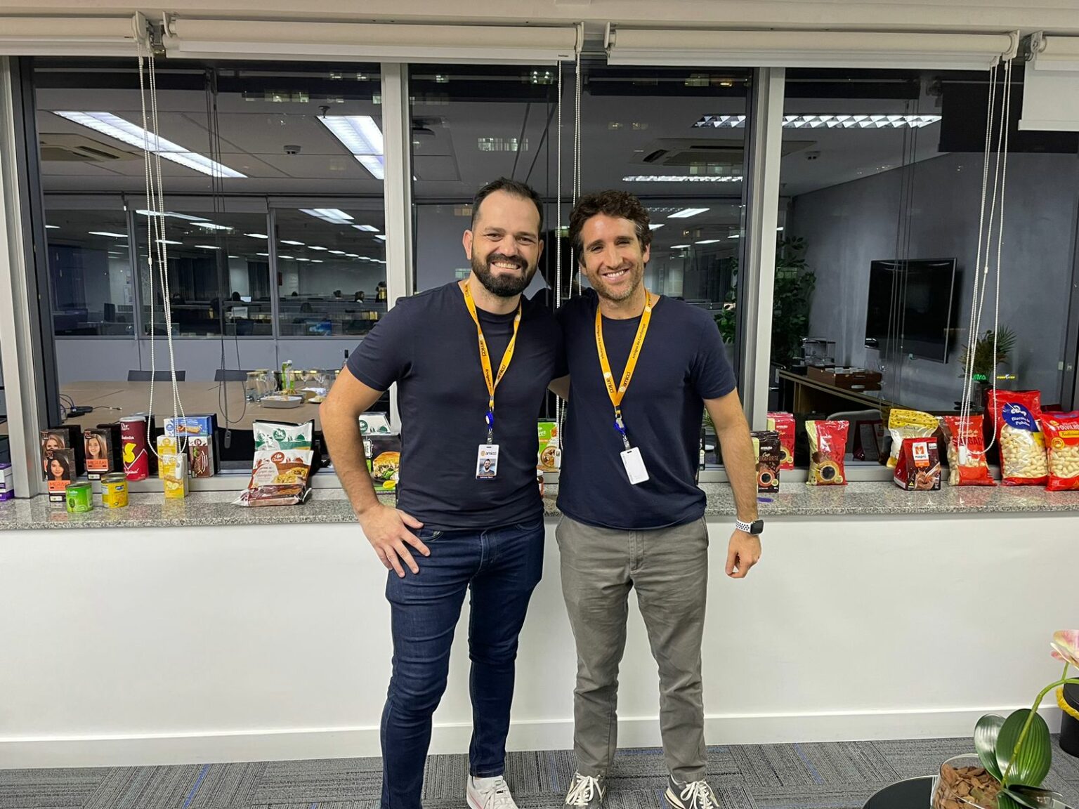 Juliemar Berri, Diretor de Produtos da Amicci e Johnny Reitzfeld, CEO