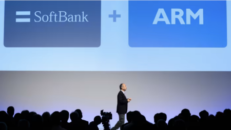 Softbank quer comprar fatia de 25% da ARM, derivadas do Vision Fund