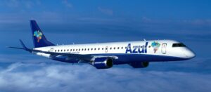 Avião azul