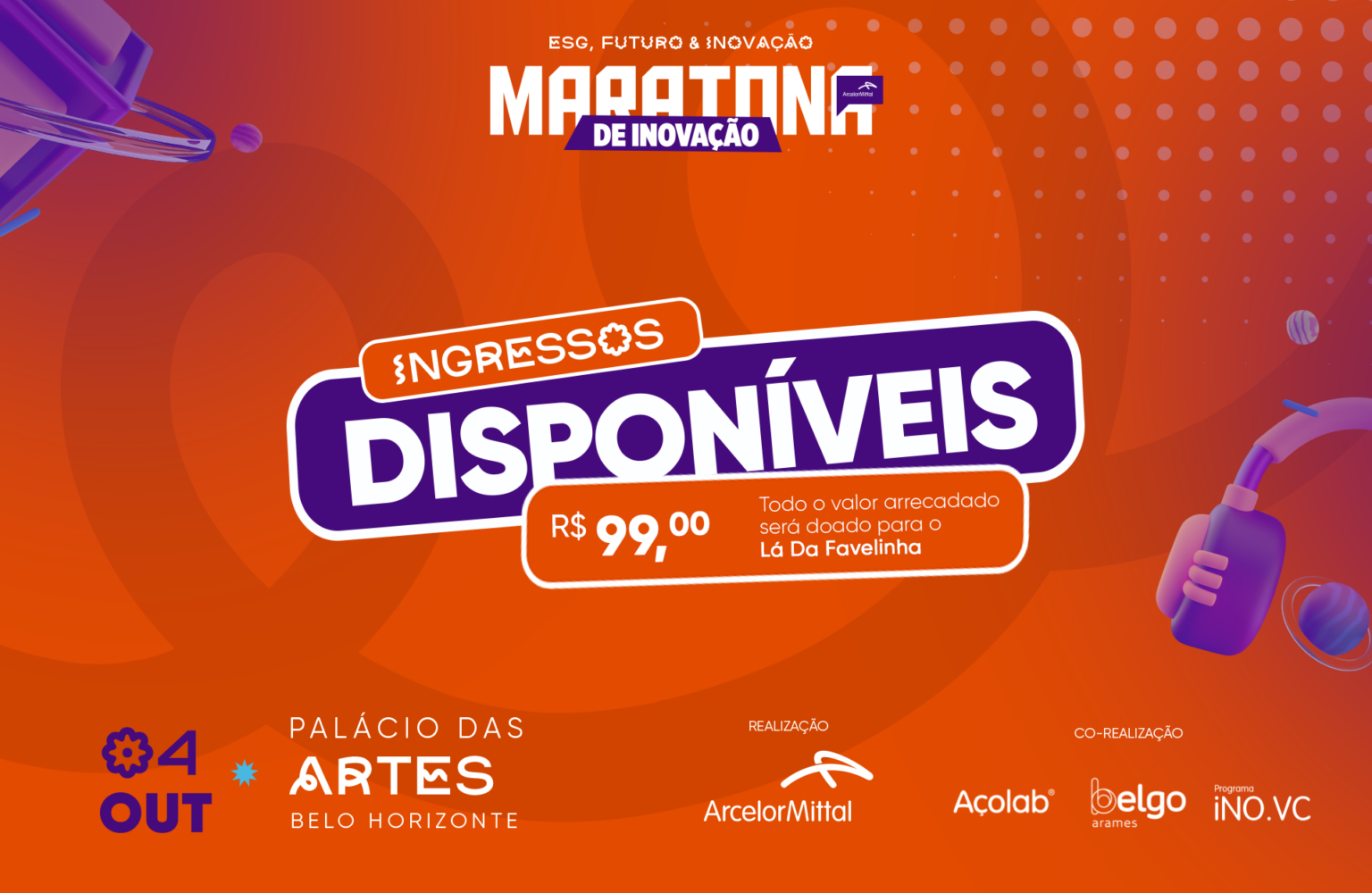 banner ingressos sociais maratona de inovação