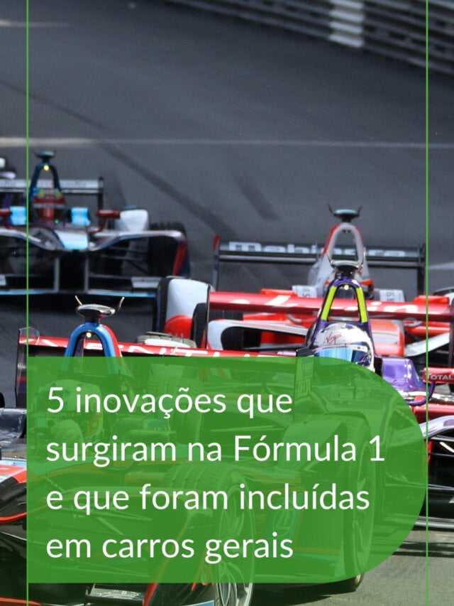 5 inovações que surgiram na Fórmula 1 e que foram incluídas em carros gerais