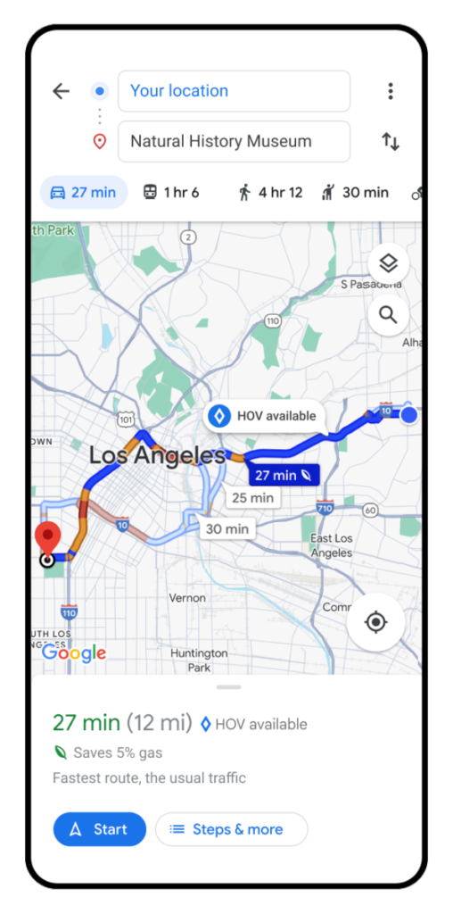 Google Maps recebe atualizações de pesquisa e de imagens com IA