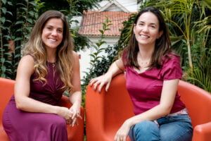 Fundadoras da PlenaPausa Márcia Cunha e Carla Moussalli