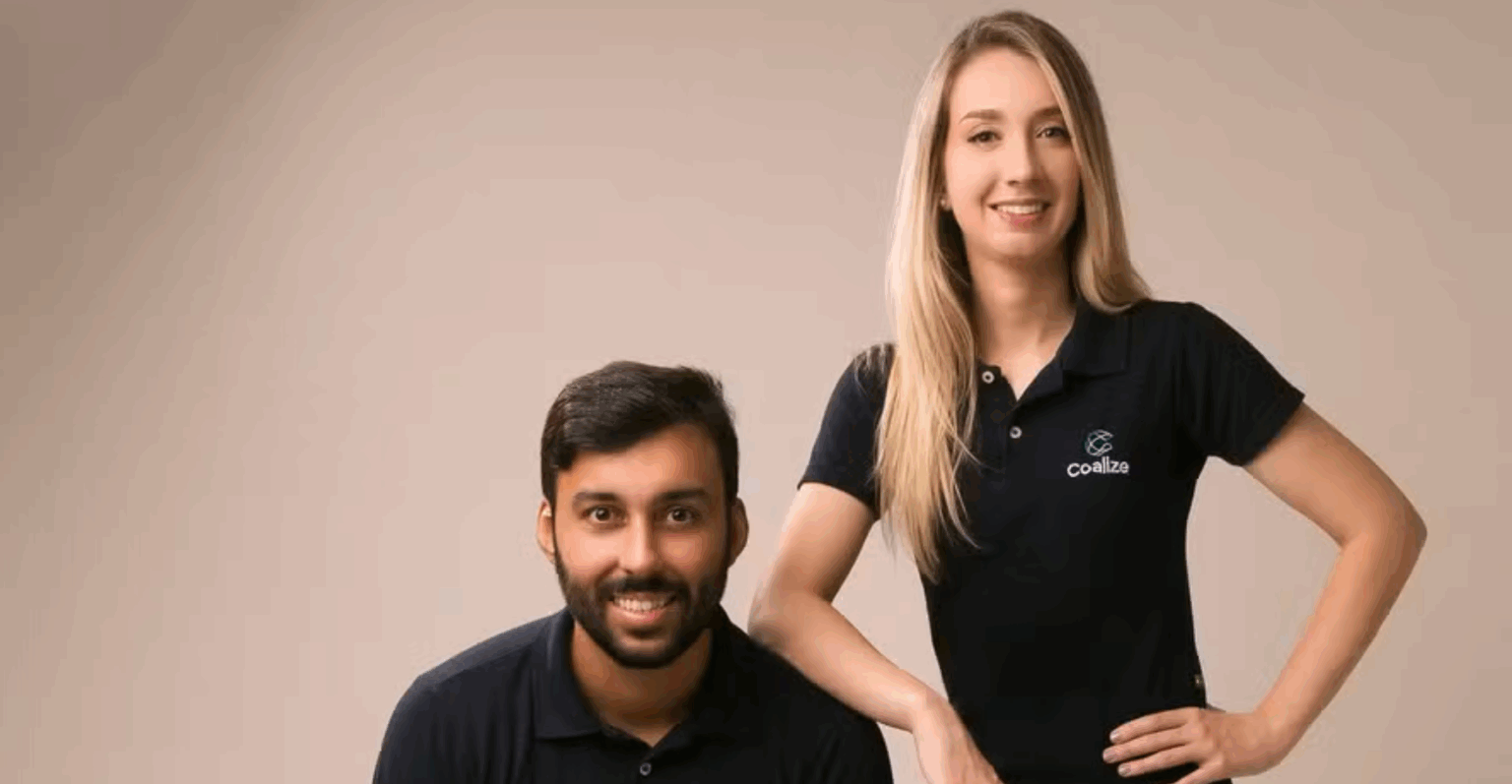 Wellington “Jamal” Vitorino e Bárbara Welter, cofundadores da Coalize (Foto: Divulgação)
