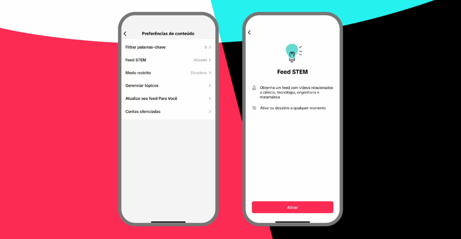 TikTok lança feed de Tecnologia e Ciências para estimular aprendizado no Brasil TikTok lança feed de Tecnologia e Ciências para estimular aprendizado no Brasil