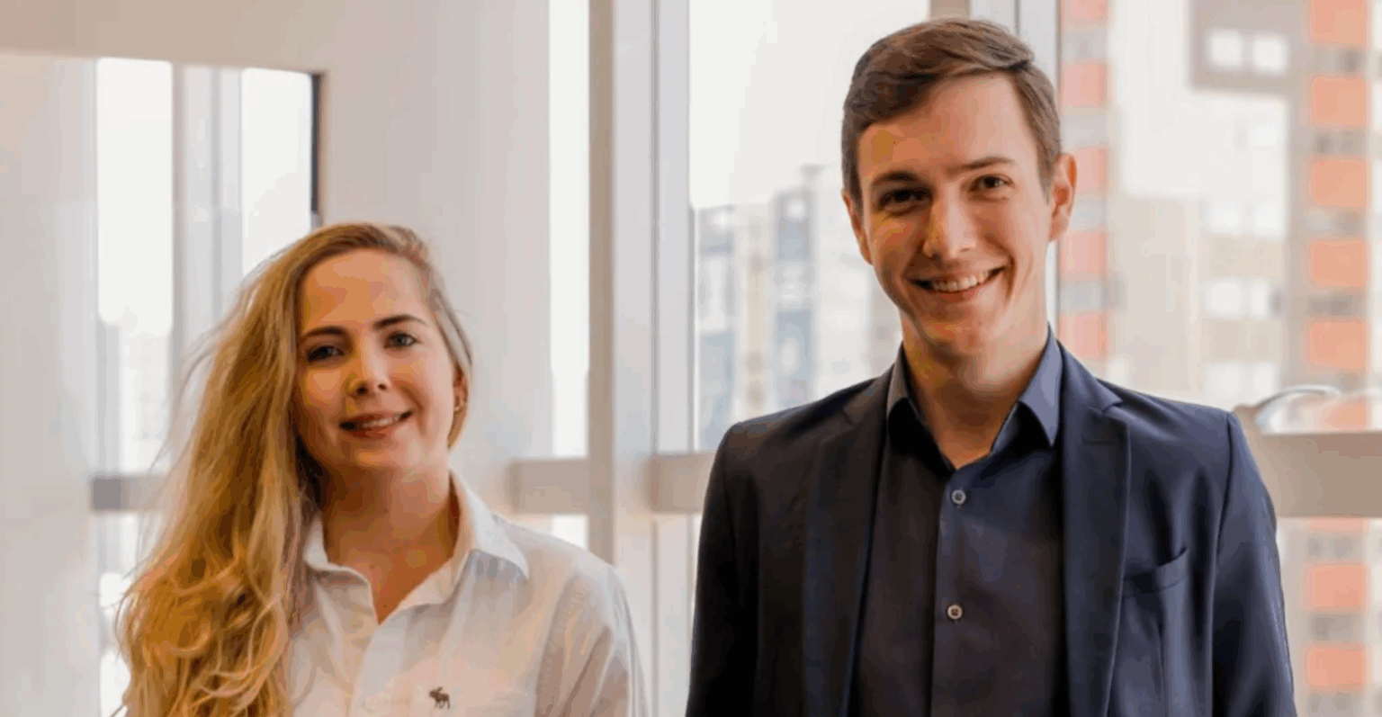 Mateus Felini e Raisa Spagnol, CEO e CTO da Datlo | Foto: Divulgação