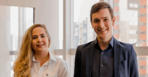 Mateus Felini e Raisa Spagnol, CEO e CTO da Datlo | Foto: Divulgação