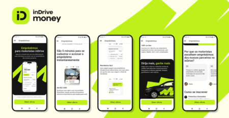inDrive lança vertical financeira no Brasil com empréstimos de até R$ 3 mil para motoristas