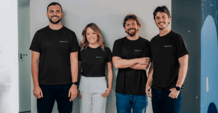 Indicium recebe aporte da Databricks Divulgação / Indicium Daniel Avancini, Isabela Blasi, Vitor Avancini e Matheus Dellagnelo: os cofundadores da Indicium