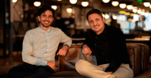 Gustavo Gracittelli, fundador da Bynd, e Mário Verdi, CEO da Deskbee