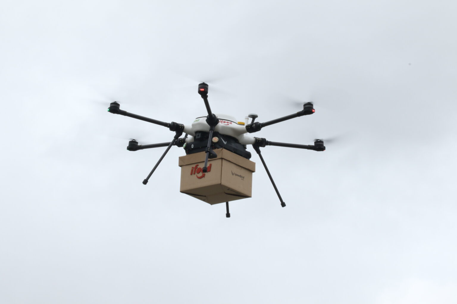 iFood retoma entregas por drones em Sergipe após autorização inédita da ANAC Drone iFood_1